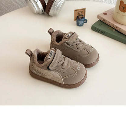 Comfortable Breathable Soft Bottom Children's Shoes for 1-4 Years Old Boys And Girls Autumn New Style Sports Trend Flat Shoes