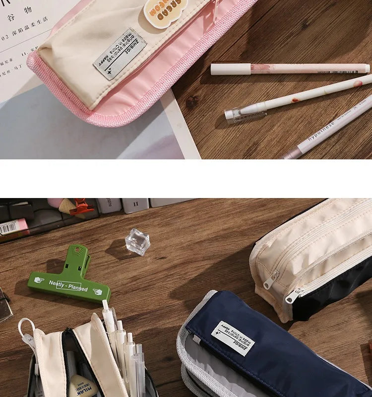 Mini Pencil Pouch for Travel Lightweight and Easy To Carry Fits in Your Bag Or Pocket Kawaii Pencil Case School Supplies Cute