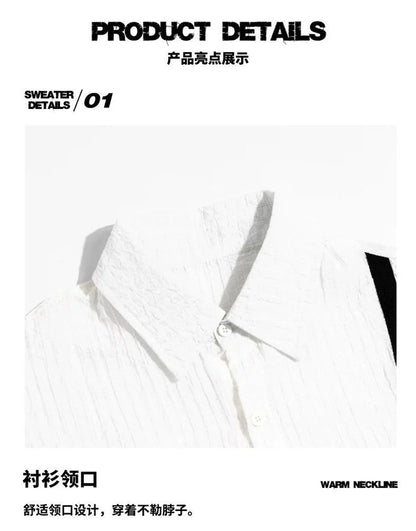 New Children Summer Thin Short Sleeved Shirt Shorts Two Piece Set Children Stylish Clothing Trend