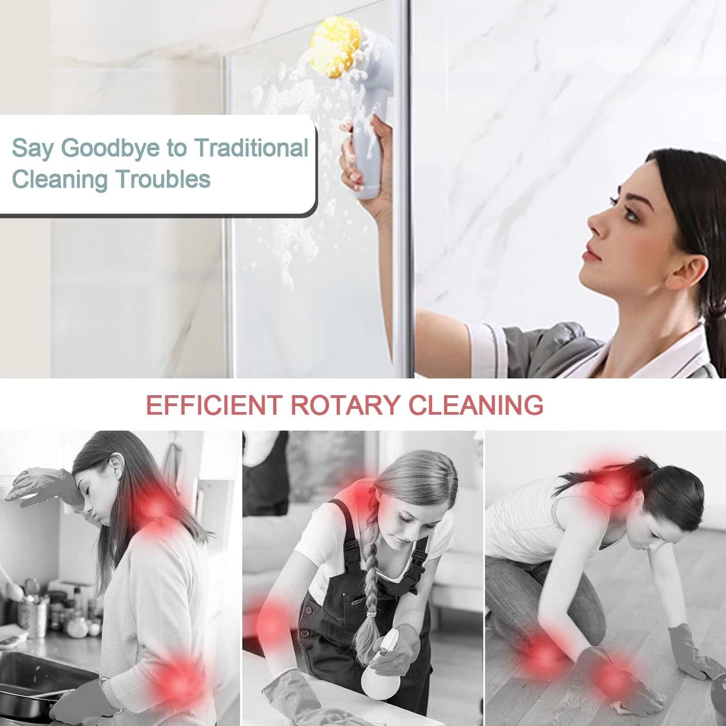 Rechargable Electrick Clining Brush (Available)