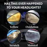 Car Headlight Refurbishment Spray Cleanin