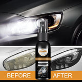 Car Headlight Refurbishment Spray Cleanin