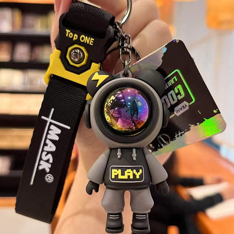 Cartoon Men and Women Key Pendant For Car & Bike (Available)