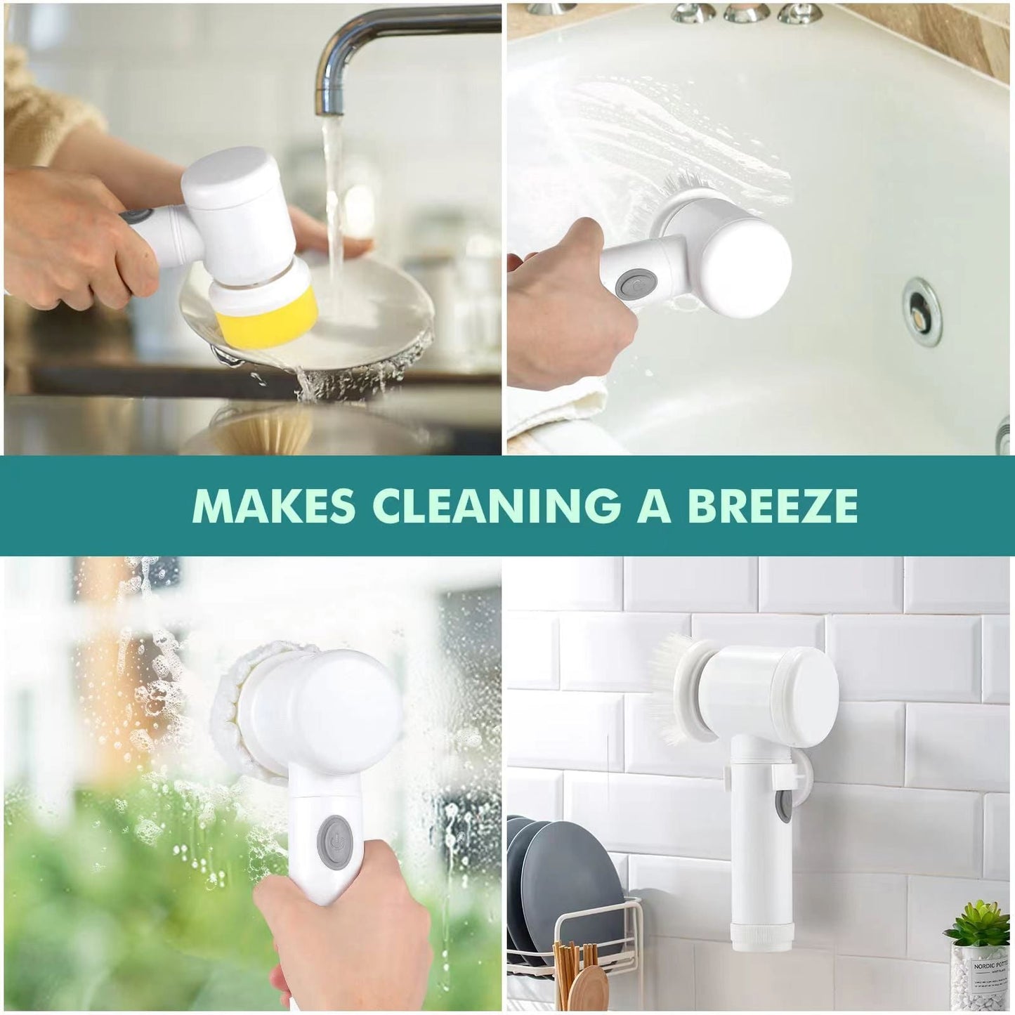 Rechargable Electrick Clining Brush (Available)