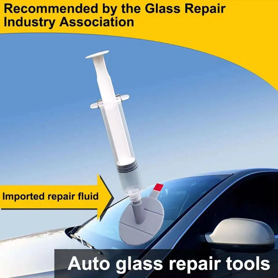 Windshield Crack Repair Kit Body Repair Tool Glass Crack Repair Supply Windshield Repair Car Window Repair Tools Glass