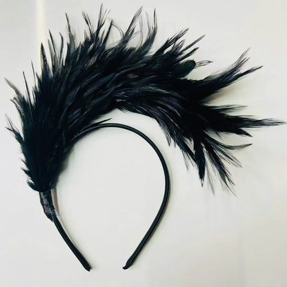 Girl's Fashion Feather Headband   (Available)