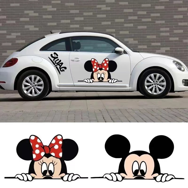 Cartoon anime characters Stickers Car doors Rear of the car Sticker Home furnishings Wall decoration Door sticker Classic Toys