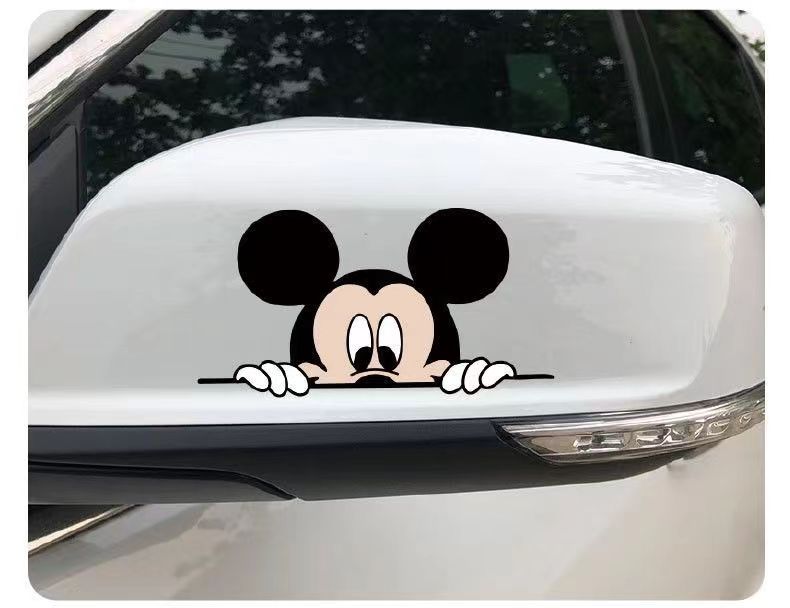 Cartoon anime characters Stickers Car doors Rear of the car Sticker Home furnishings Wall decoration Door sticker Classic Toys