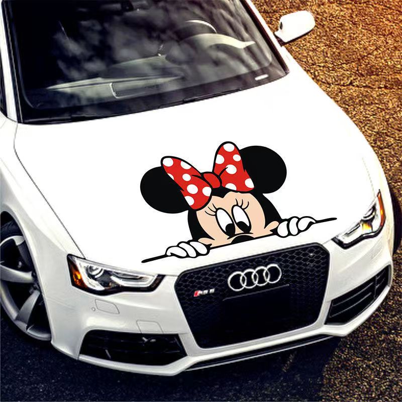 Cartoon anime characters Stickers Car doors Rear of the car Sticker Home furnishings Wall decoration Door sticker Classic Toys (Available)
