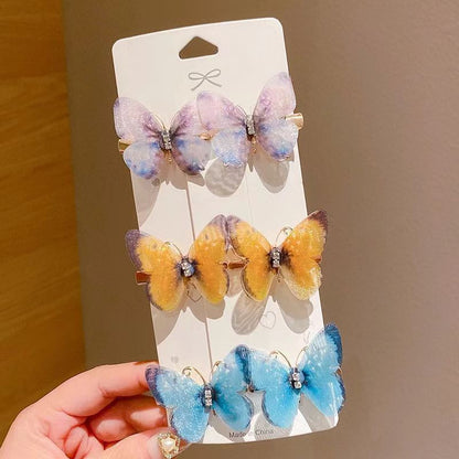 Colorful Butterfly Hairpins for Girls