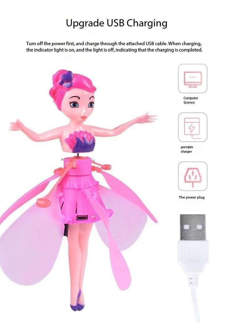 Rechargeable Flying Fairy & Flying Bee - Remote & Sensor (Availabel)