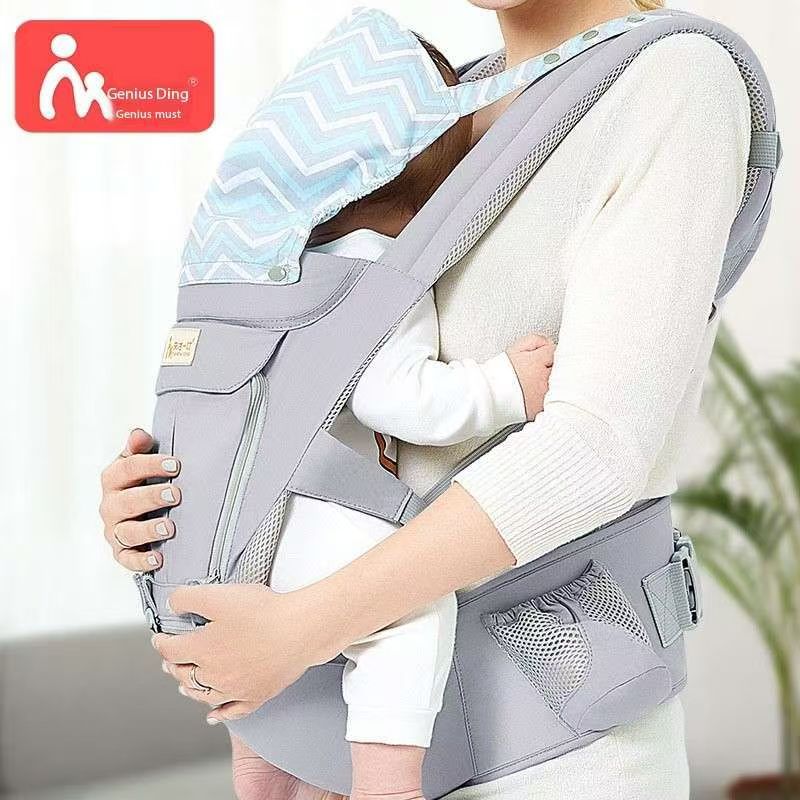 360° Baby Soft Carrier Comfortable Adjustable Positions Breastfeeding Fits Newborn Infant Toddler