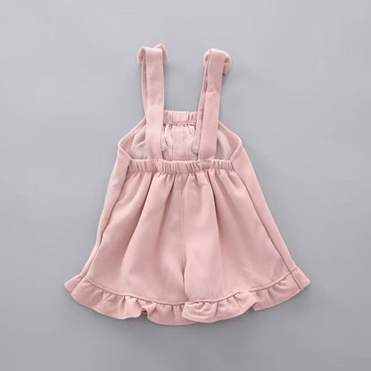 BibiCola Summer Girl Clothes Set Children Fashion Tops+Shorts 2PCS Tracksuit For Girls Kids Birthdys Clothing Suit Outfits (available ))