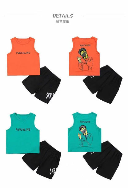 Boy Fashion Summer Dress Set Bangladesh - Original Imported Lightweight Kids Outfit