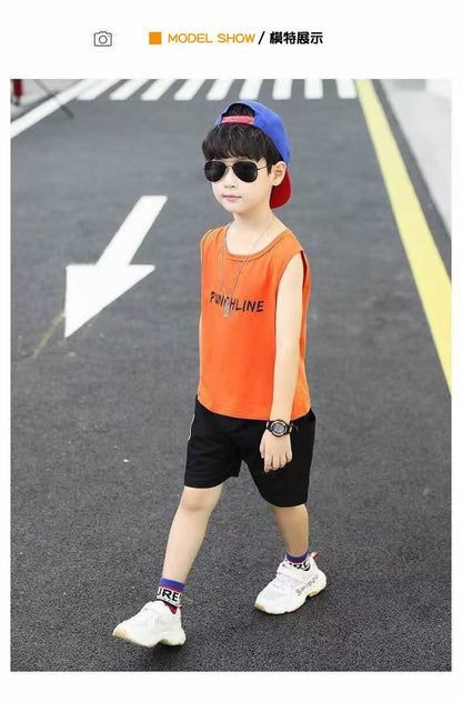 Boy Fashion Summer Dress Set Bangladesh - Original Imported Lightweight Kids Outfit