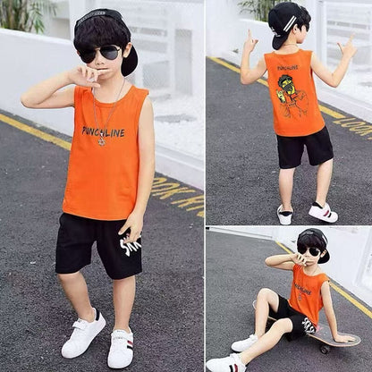 Boy Fashion Summer Dress Set Bangladesh - Original Imported Lightweight Kids Outfit