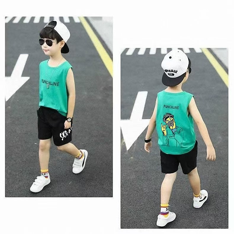 Boy Fashion Summer Dress Set Bangladesh - Original Imported Lightweight Kids Outfit