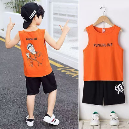 Boy Fashion Summer Dress Set Bangladesh - Original Imported Lightweight Kids Outfit