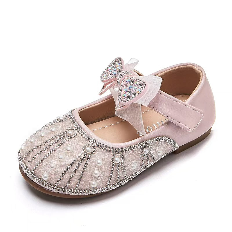 Children Shoes Children Small Leather Shoes Soft Soles Fashion Little Girl Princess Shoes