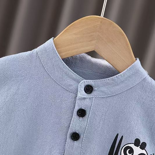 Children's Summer Clothes National Style Tang Suit (Available)