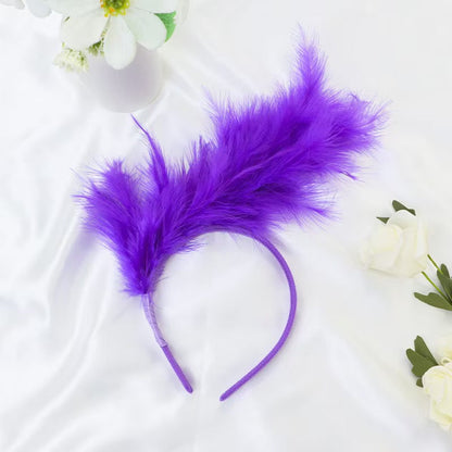 Girl's Fashion Feather Headband   (Available)