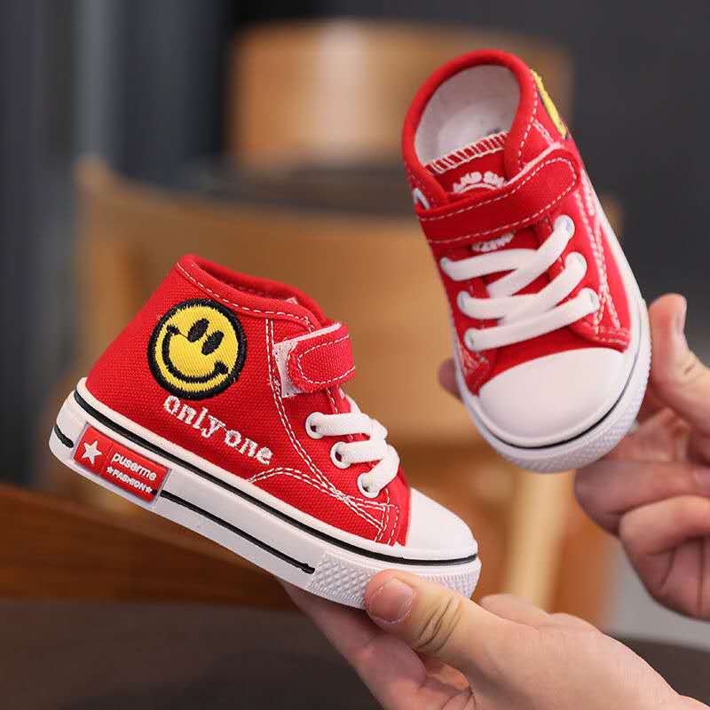 New Spring Autumn Children Flat Shoes for Boys Girls Casual Stars (Available)