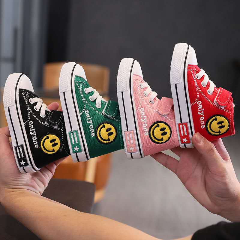 New Spring Autumn Children Flat Shoes for Boys Girls Casual Stars (Available)