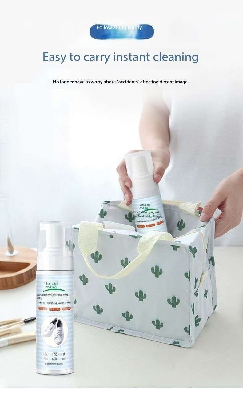 White Shoes Cleaning Agent Portable