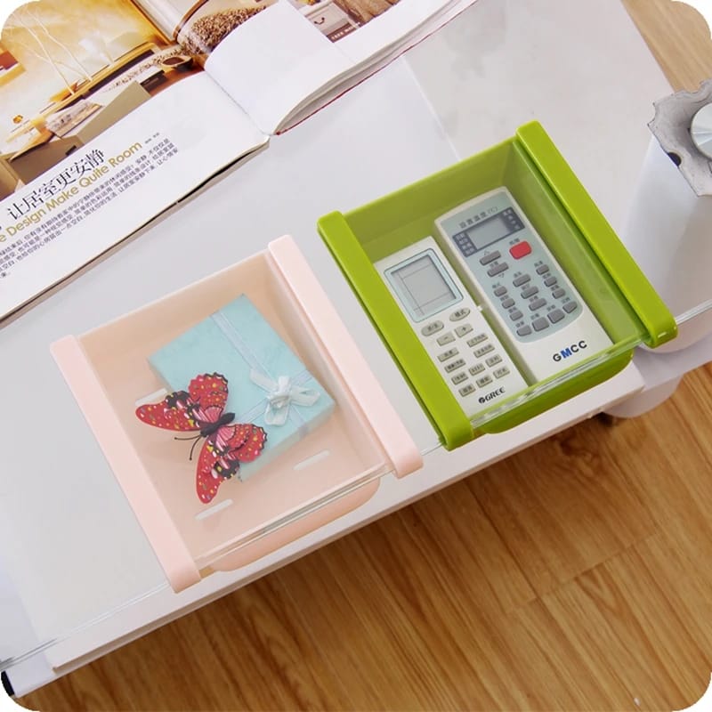 Refrigerator Fresh-keeping Partition Layer Kitchen Organization Storage Box