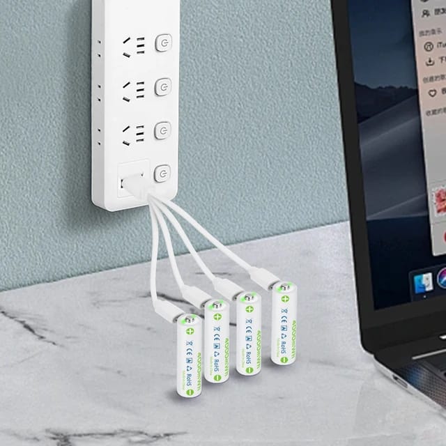 USB Rechargeable Battery For Toys & Home Appliance(Available)