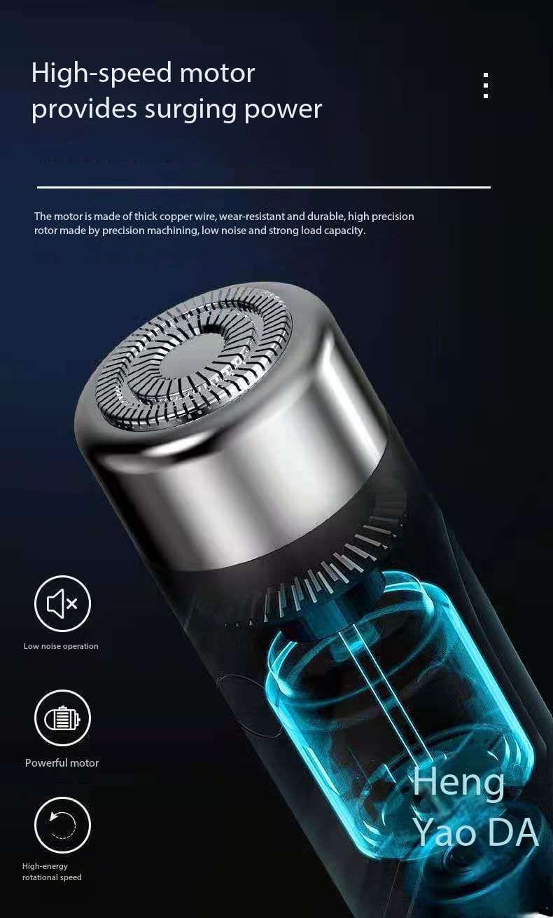 Electric Shaver for Men waterproof Portable Razor Cordless Hair Shaving Machine