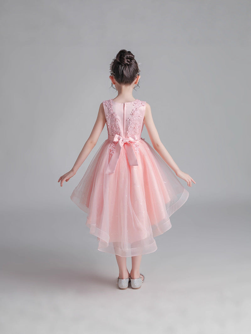 Girls Princess Party Dress with elegant princess design for birthdays, weddings, parties, Eid celebrations, and special occasions