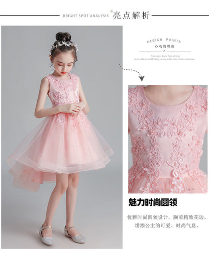 Girls Princess Party Dress with elegant princess design for birthdays, weddings, parties, Eid celebrations, and special occasions