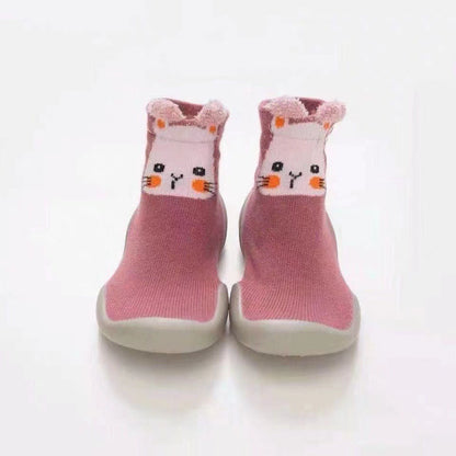 Cute cartoon animals toddler baby socks shoes (Available)