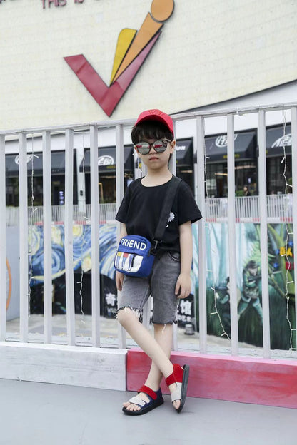 Kids Sandals Summer Fashion Boys Beach Sandals Non-slip First Walkers  ( Available )