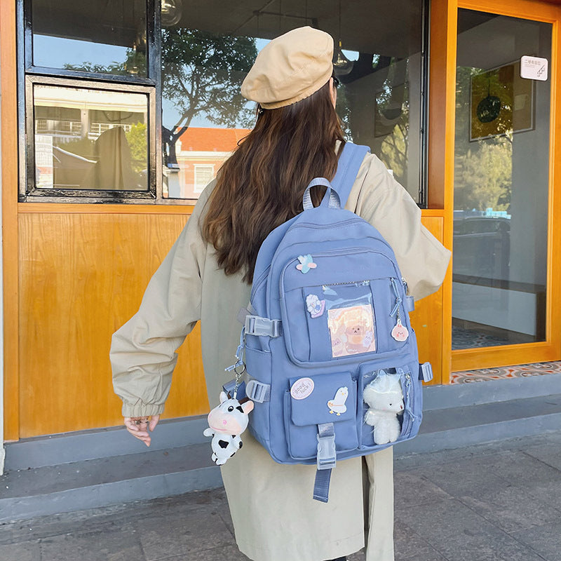 Backpack Women's Cute Casual Large Capacity