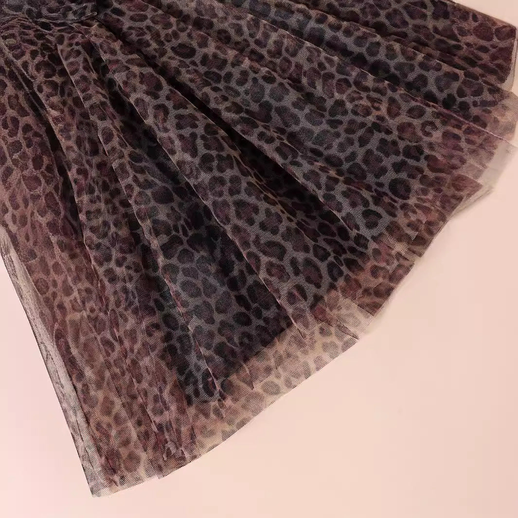 Girls Leopard Print Dress Bangladesh - Small China Town