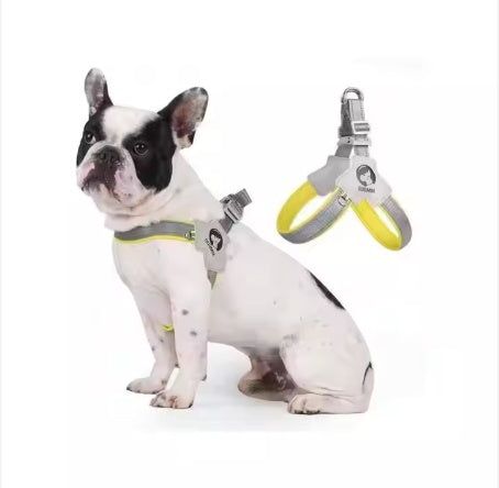 Pet Dog Cat Harness, Pet Harness With Leash Group, Adjustable Puppy Harness Comfortable Reflective Easy Control Dog With Leather (Available)