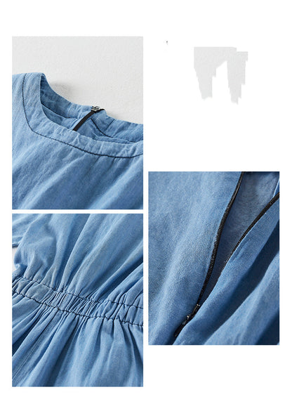 CUHK Girl Korean Style One-piece Wide-leg Pants