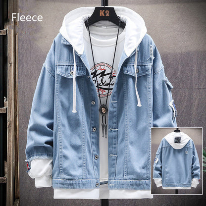 Men's Autumn Casual Trendy Denim Jacket