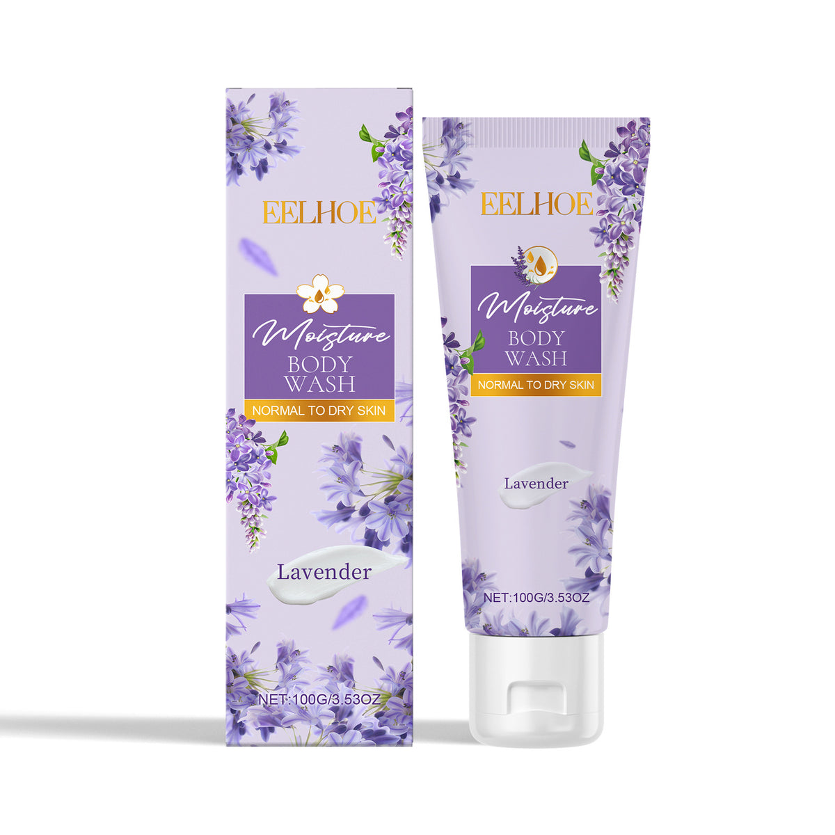 Lavender Body Skin Care Set Gentle Moisturizing Skin
