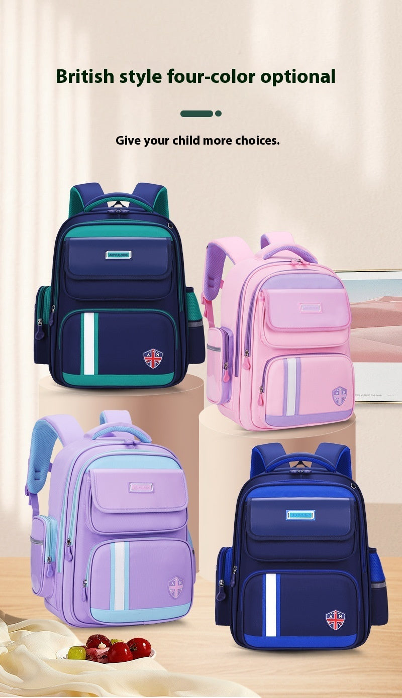 Children's Burden-free Spine-protective Backpack