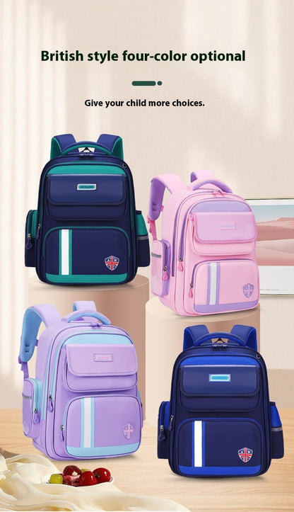 Children's Burden-free Spine-protective Backpack