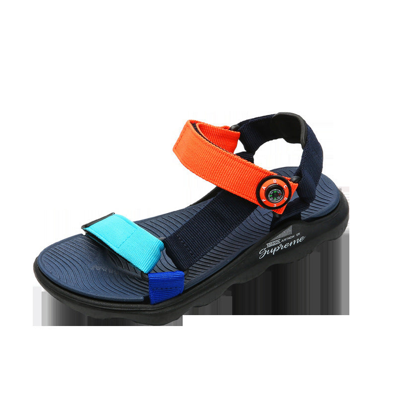 Candy Color Kids Webbing Beach Sandals (Available)