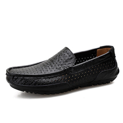 Personality Summer Men's Leather Shoes  (Available)
