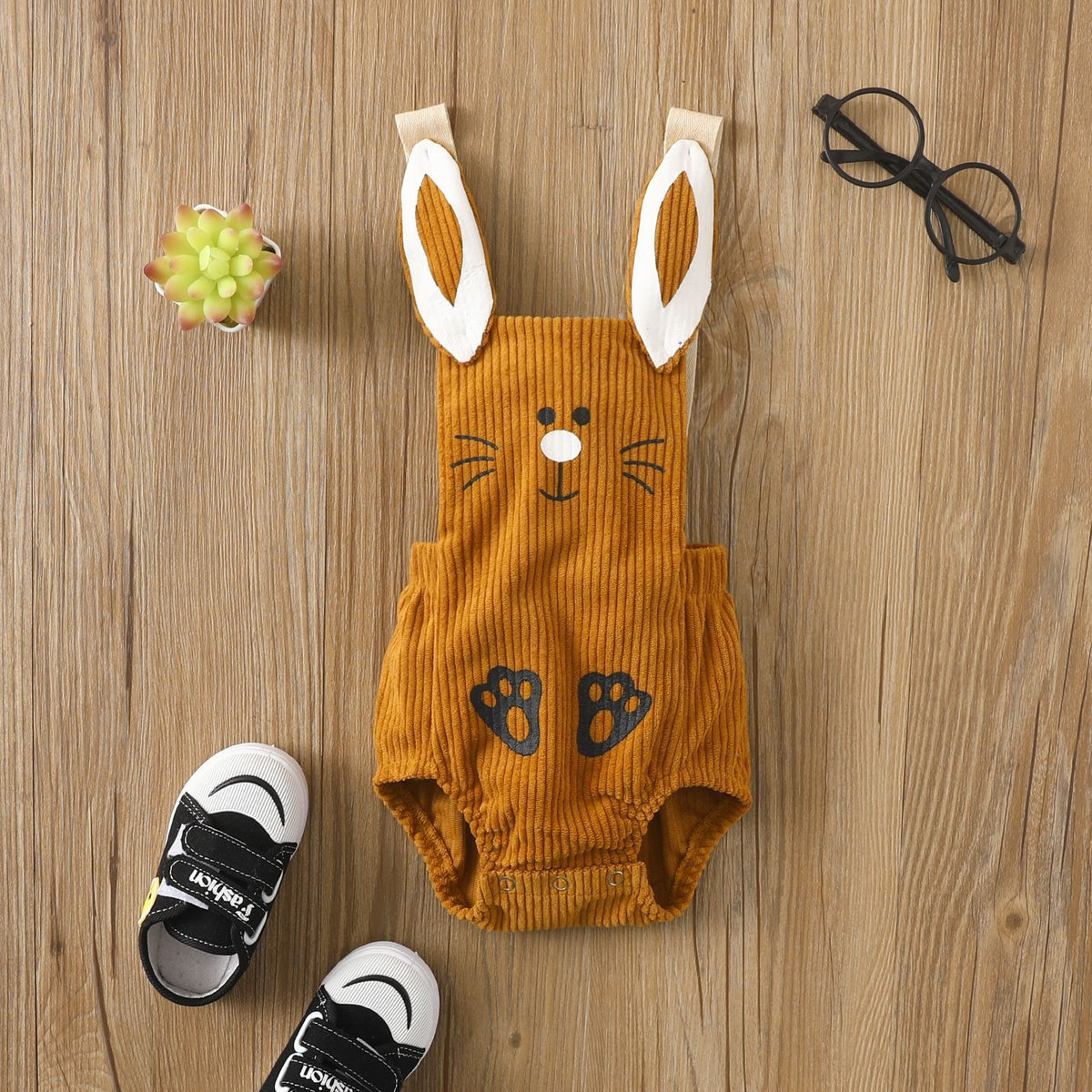 Baby Corduroy Rabbit Romper Bangladesh - Small China Town