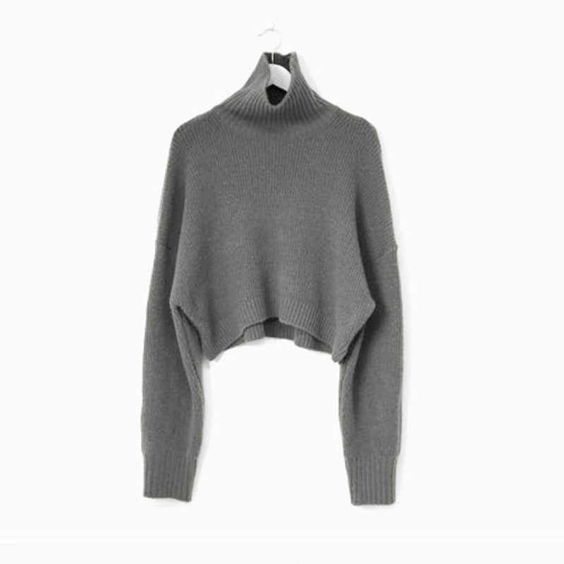 High Neck Thickened Warm And Good Quality Pullover Sweater
