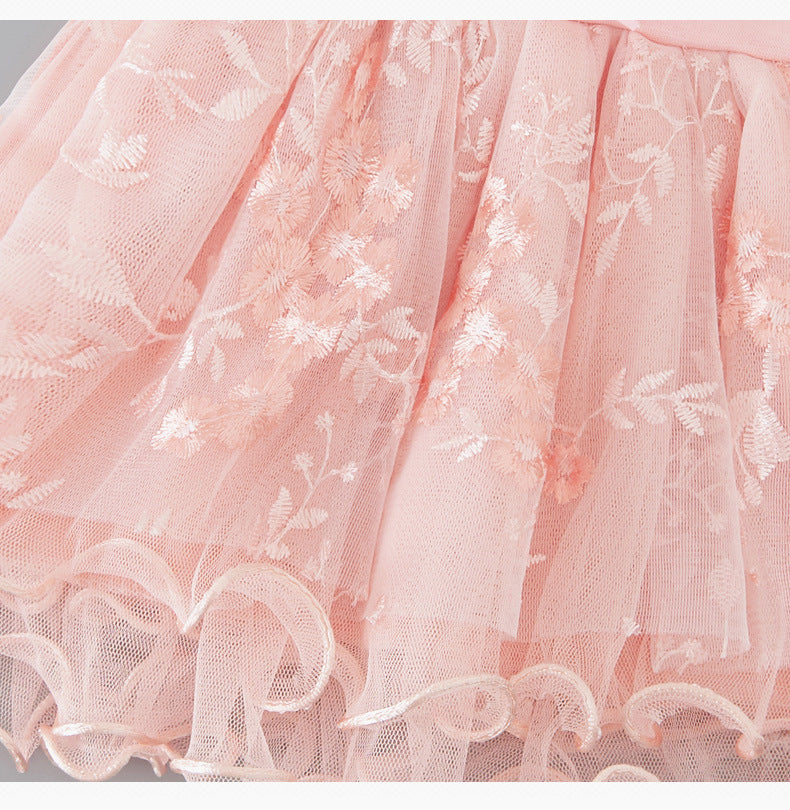 Girls All-match Net Gauze Skirt Children's Skirts