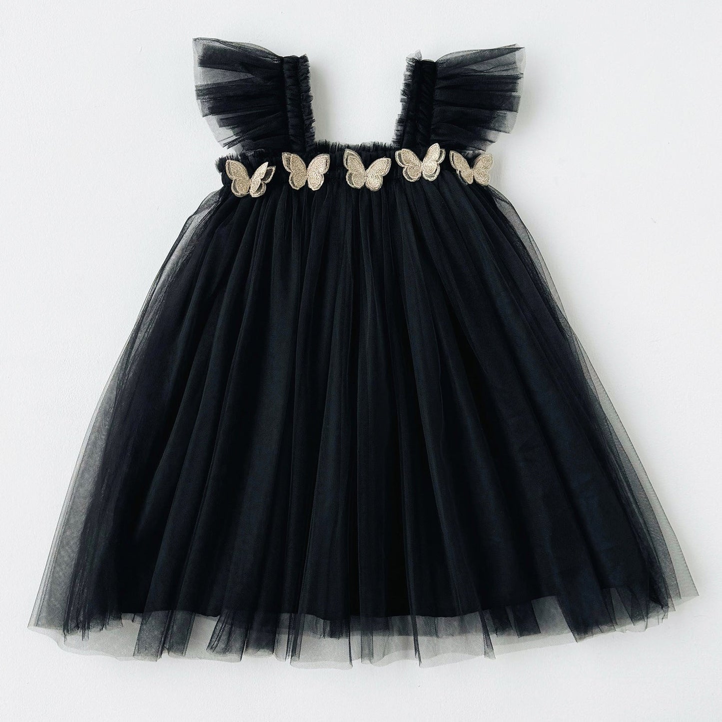 Flounced Sieve Tube Top Main Dress Puffy Birthday