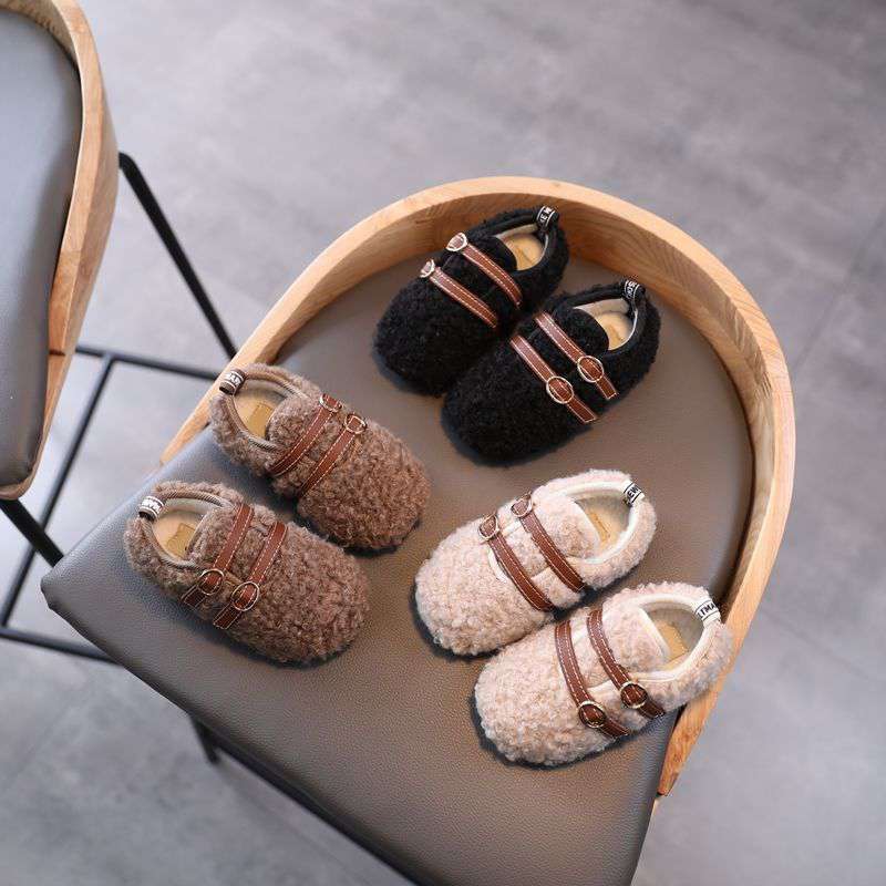 Children's Scoop Shoes Baby Shoes Warm Surface